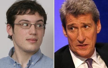 Alexander Guttenplan Jeremy Paxman pays tribute to University Challenge winning