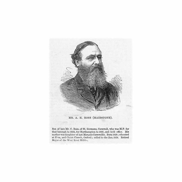 Alexander Henry Ross ALEXANDER HENRY ROSS MP for Maidstone Conservative Politician Old