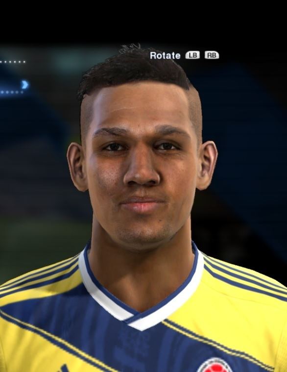 Alexander Mejia Alexander Mejia face for Pro Evolution Soccer PES 2013