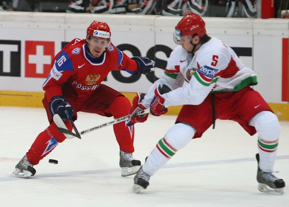 Alexander Perezhogin Alexander Perezhogin Pictures Russia v Belarus IIHF