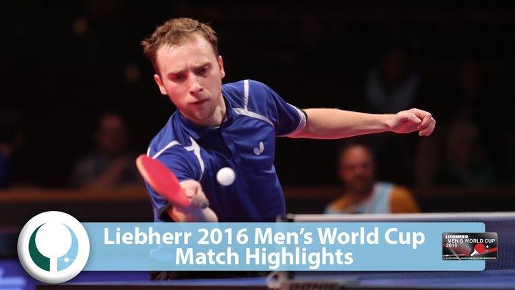 Alexander Shibaev (table tennis) 2016 Mens World Cup Highlights I Alexander Shibaev vs Stefan Fegerl