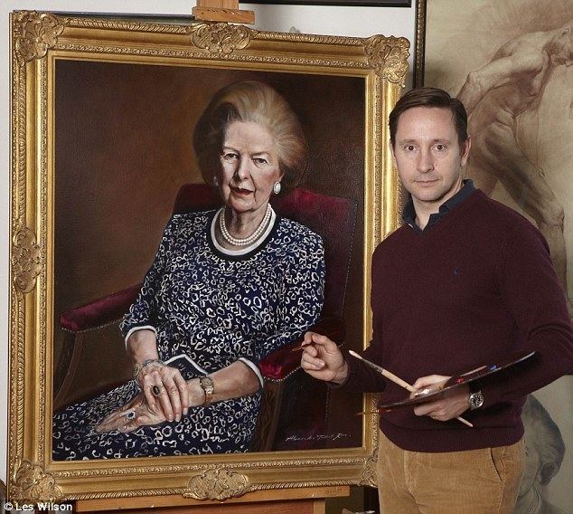 Alexander Talbot Rice Lady Thatcher portrait rejected by Washington gallery decides it no
