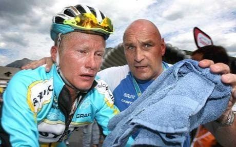 Alexander Vinokourov Alexander Vinokourov barred from Tour de France Telegraph