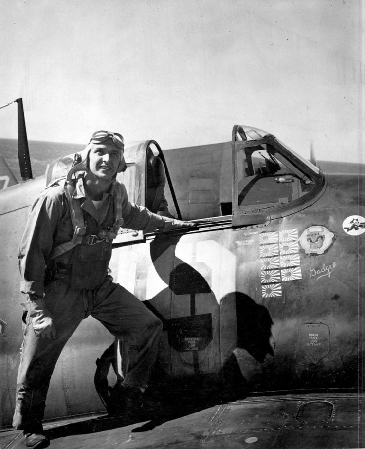 Alexander Vraciu LTJG Alex Vraciu Hellcat Pilot VF6 1943