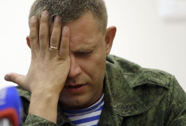 Alexander Zakharchenko New Ukrainian rebel leader gives Moscow distance Daily
