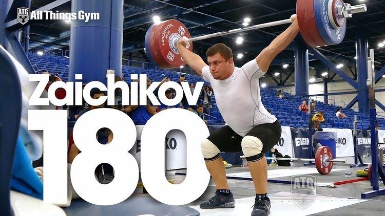 Alexandr Zaichikov Alexandr Zaichikov 180kg Snatch 2015 World Weightlifting