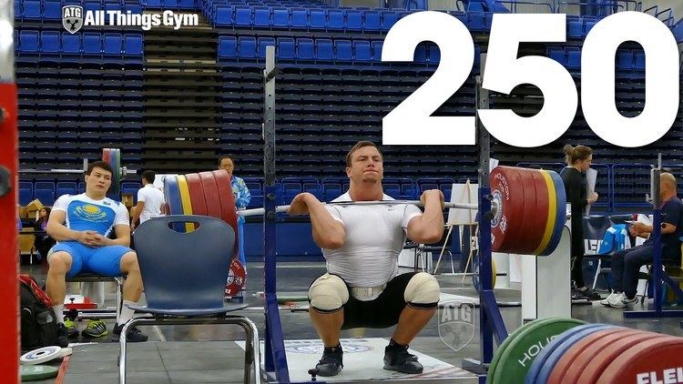 Alexandr Zaichikov Alexandr Zaichikov 250kg Front Squat 2015 World Weightlifting