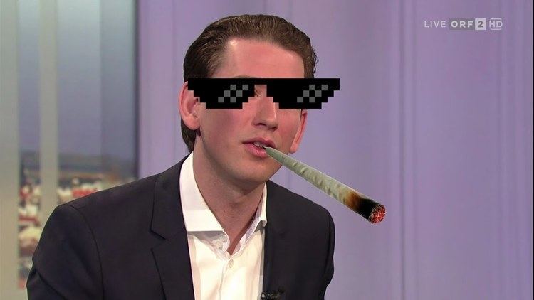 Alexandra Föderl-Schmid Sebastian Kurz Pressestunde THUG LIFE v Alexandra FderlSchmid