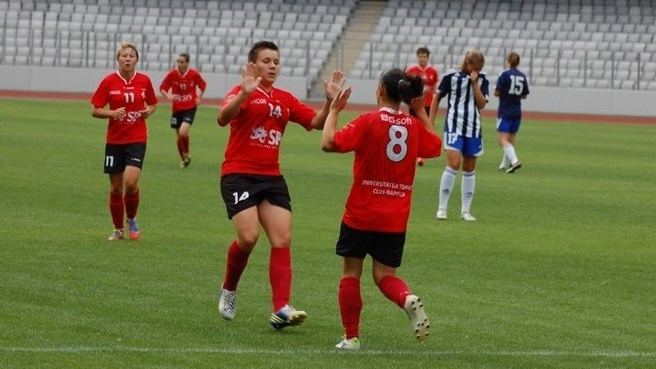 Alexandra Lunca Alexandra Lunca tefania Vtafu CFF Olimpia Cluj UEFA Womens