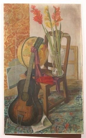 Alexandra Pregel Still life in the artists studio by Alexandra Pregel on artnet