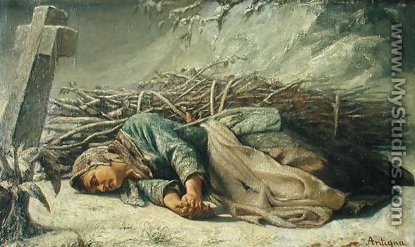 Alexandre Antigna The Poor Woman 1857 by Alexandre Antigna MyStudioscom