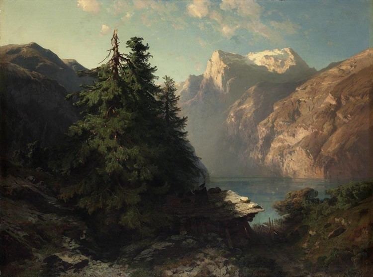 Alexandre Calame Alexandre Calame Works on Sale at Auction amp Biography