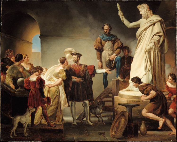 Alexandre-Évariste Fragonard Alexandre variste Fragonard Grasse Francis I in Benvenuto