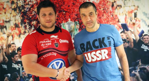 Alexandre Menini Alexandre Menini tait Berg aujourdhui RCT Rugby Club Toulonnais