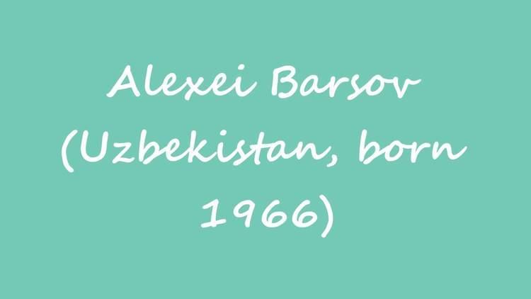 Alexei Barsov OBM Chess Player Alexei Barsov Uzbekistan born 1966 YouTube