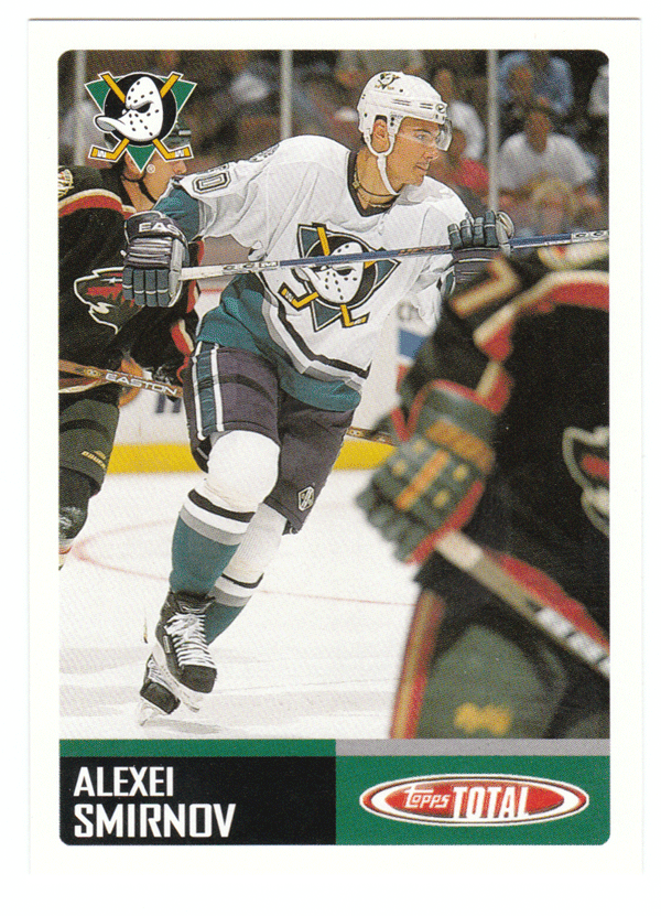 Alexei Smirnov (ice hockey) Alexei Smirnov RC 418 200203 Topps Total Hockey NHL Rookie