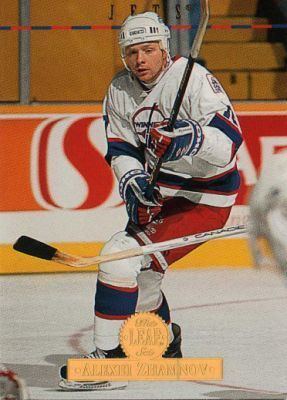 Alexei Zhamnov WINNIPEG JETS Alexei Zhamnov 97 The Leaf Set 1994 Donruss NHL Ice