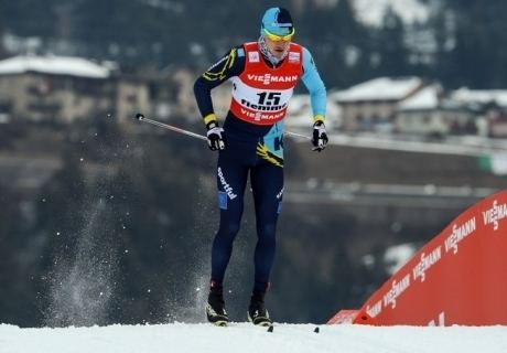 Alexey Poltoranin Kazakhstan skiers Alexey Poltoranin Nikolay Chebotko win