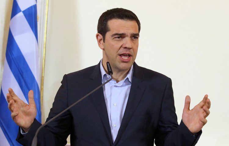 Alexis Tsipras PHOTO Greek Prime Minister Alexis Tsipras speaks during a