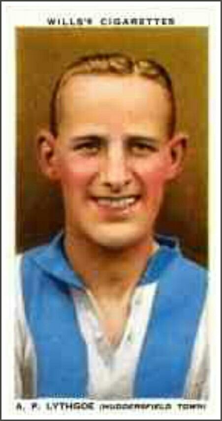 Alf Lythgoe Alf Lythgoe of Huddersfield Town in 1936 1930s Football