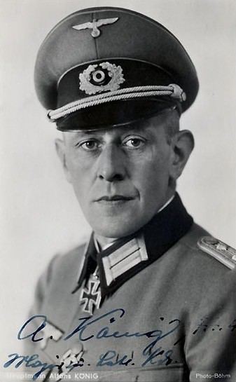Alfons König Alfons Knig 29 December 1898 8 July 1944 Killed in action