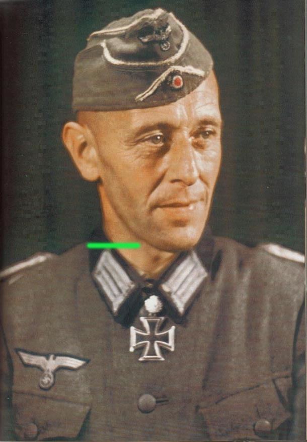 Alfons König Third Reich Color Pictures Oberst der Reserve Alfons Knig