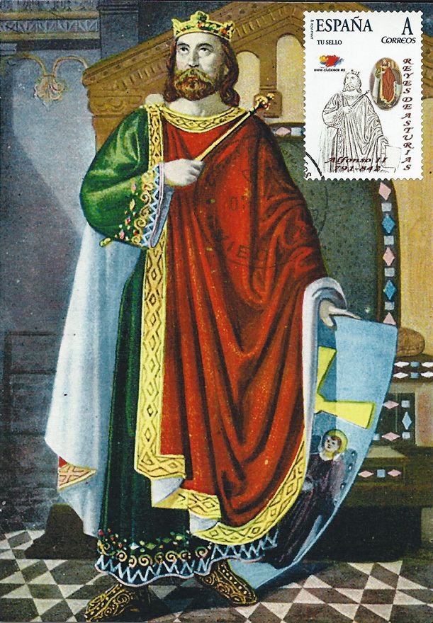 Alfonso II of Asturias Alfonso II el Casto Historia del Condado de Castilla