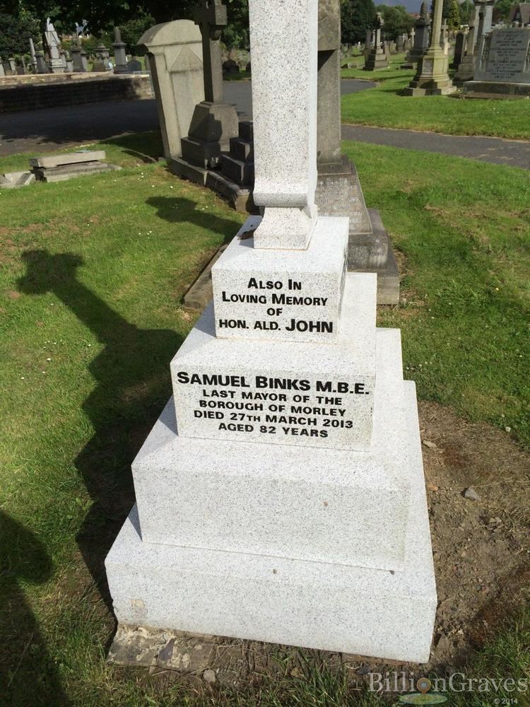 Alfred Binks Grave Site of Alfred Binks 1921 BillionGraves