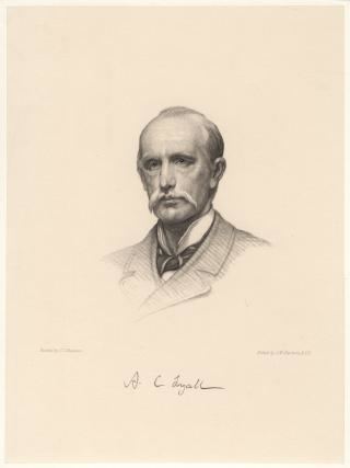 Alfred Comyn Lyall Sir Alfred Comyn Lyall by Charles William Sherborn at Art on Demand