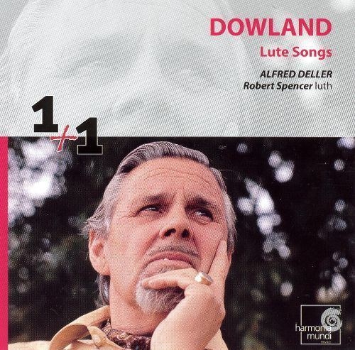 Alfred Deller John Dowland Lute Songs Alfred Deller Consort of Six Robert