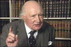 Alfred Denning, Baron Denning BBC News UK Lords century Denning at 100