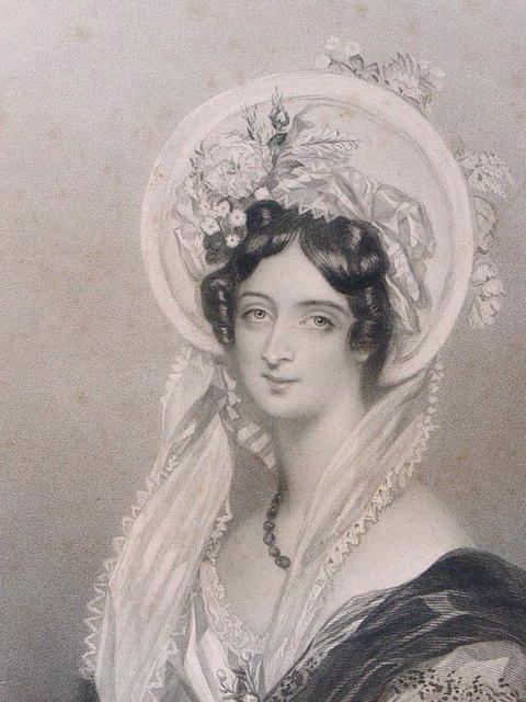 Alfred Edward Chalon 1838 Anne Frances Countess of Falmouth by Alfred Edward