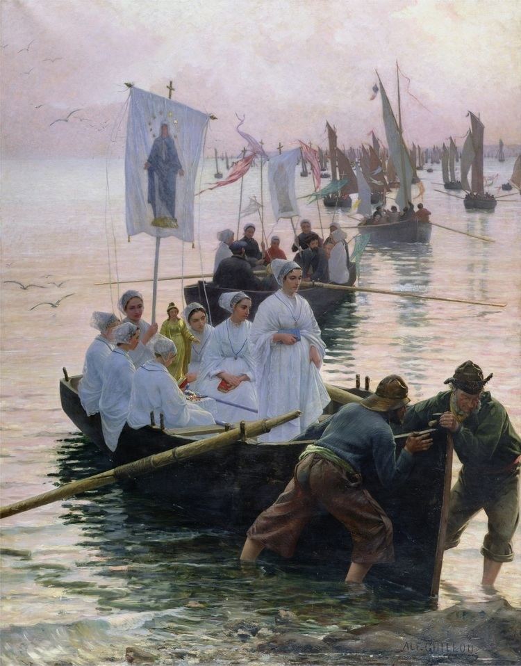 Alfred Guillou Alfred Guillou Holy forgiveness Arrival of Anne from