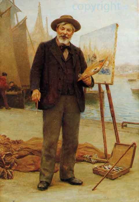 Alfred Guillou Concarneau et ses Peintres Alfred Guillou 18441926