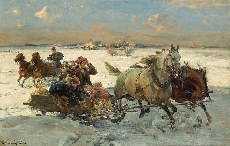 Alfred Kowalski Best auctions of Polish paintings AgraArt Auction House