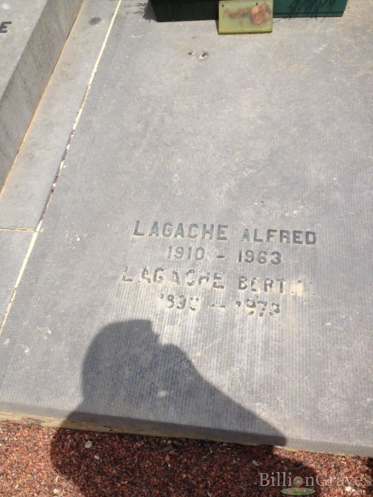 Alfred Lagache Grave Site of Alfred Lagache 19101963 BillionGraves