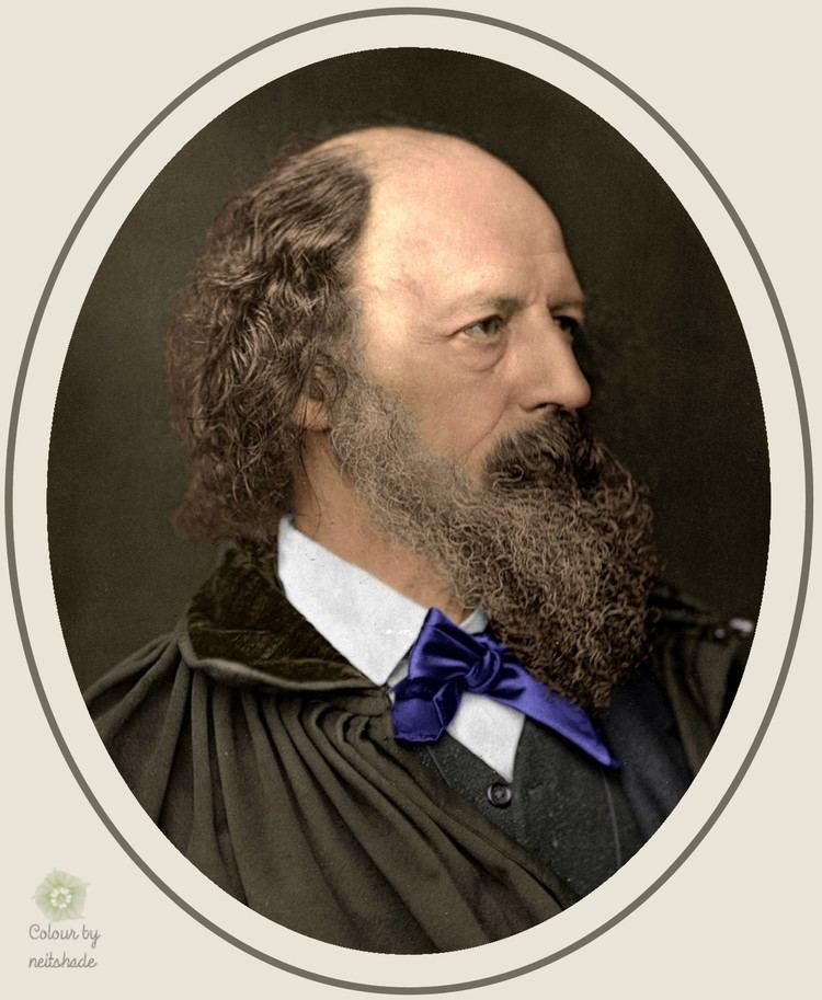 Alfred, Lord Tennyson Alfred Tennyson Tinting History