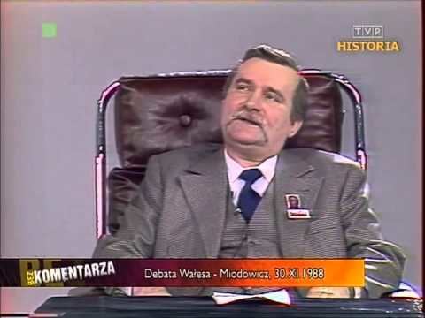 Alfred Miodowicz Debata WasaMiodowicz30111988 cz1 YouTube