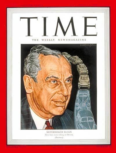 Alfred P. Sloan TIME Magazine Cover Alfred P Sloan Sep 24 1945