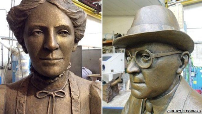Alfred Salter New Bermondsey Salter statues unveiled after theft BBC News