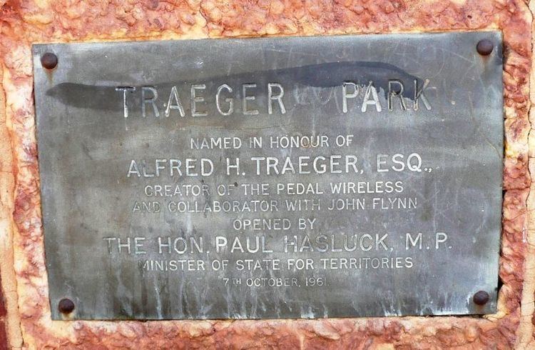 Alfred Traeger Alfred Traeger Traeger Park Monument Australia
