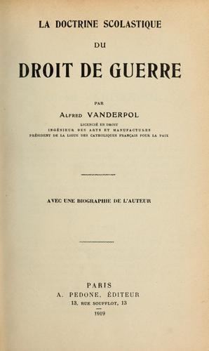 Alfred Vanderpol