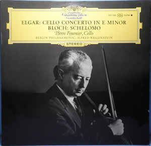 Alfred Wallenstein Elgar Ernest Bloch Alfred Wallenstein Pierre Fournier Berlin