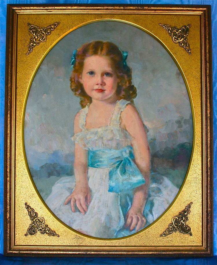 Alfredo Galli Alfredo Galli Portrait of a Young Girl in White from decosurfnrl