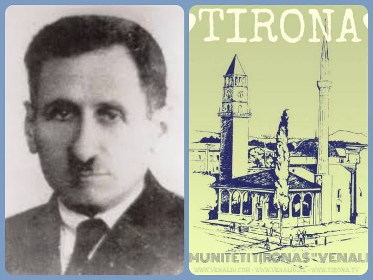 Ali Begeja Avokat Ali Begeja kryetar i bashkis Tiron 19221923 Tirona
