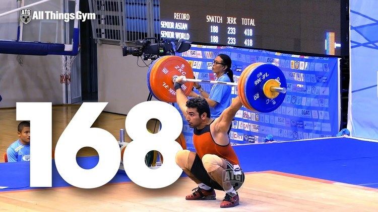 Ali Hashemi Ali Hashemi 94kg Iran 168kg Snatch 2015 Asian Weightlifting