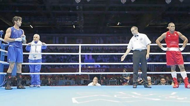 Ali Mazaheri Iran Sports Press Referee shocks arena by disqualifying