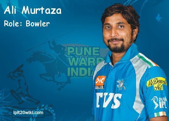 Ali Murtaza Ali Murtaza Pune Warriors India PWI IPL 2013 Player