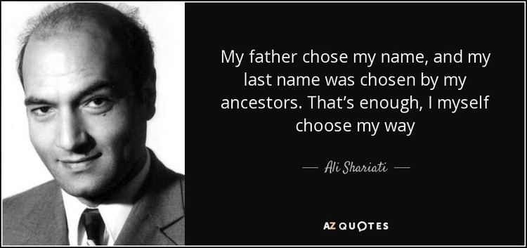 Ali Shariati TOP 5 QUOTES BY ALI SHARIATI AZ Quotes