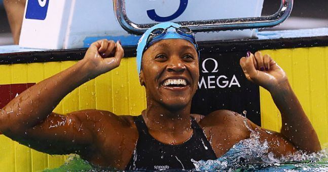 Alia Atkinson Alia Atkinson First Black Female Swimmer to Win World Title